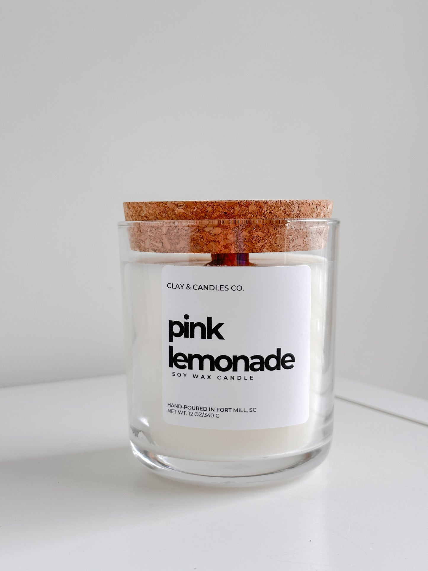 Pink Lemonade Soy Candle