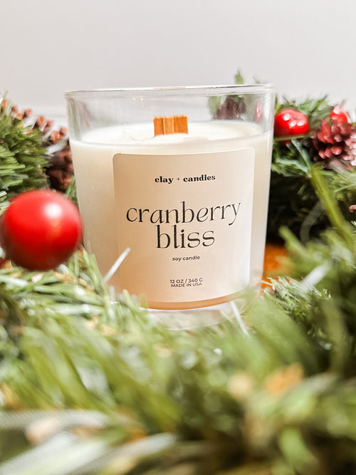 Cranberry Bliss Soy Candle