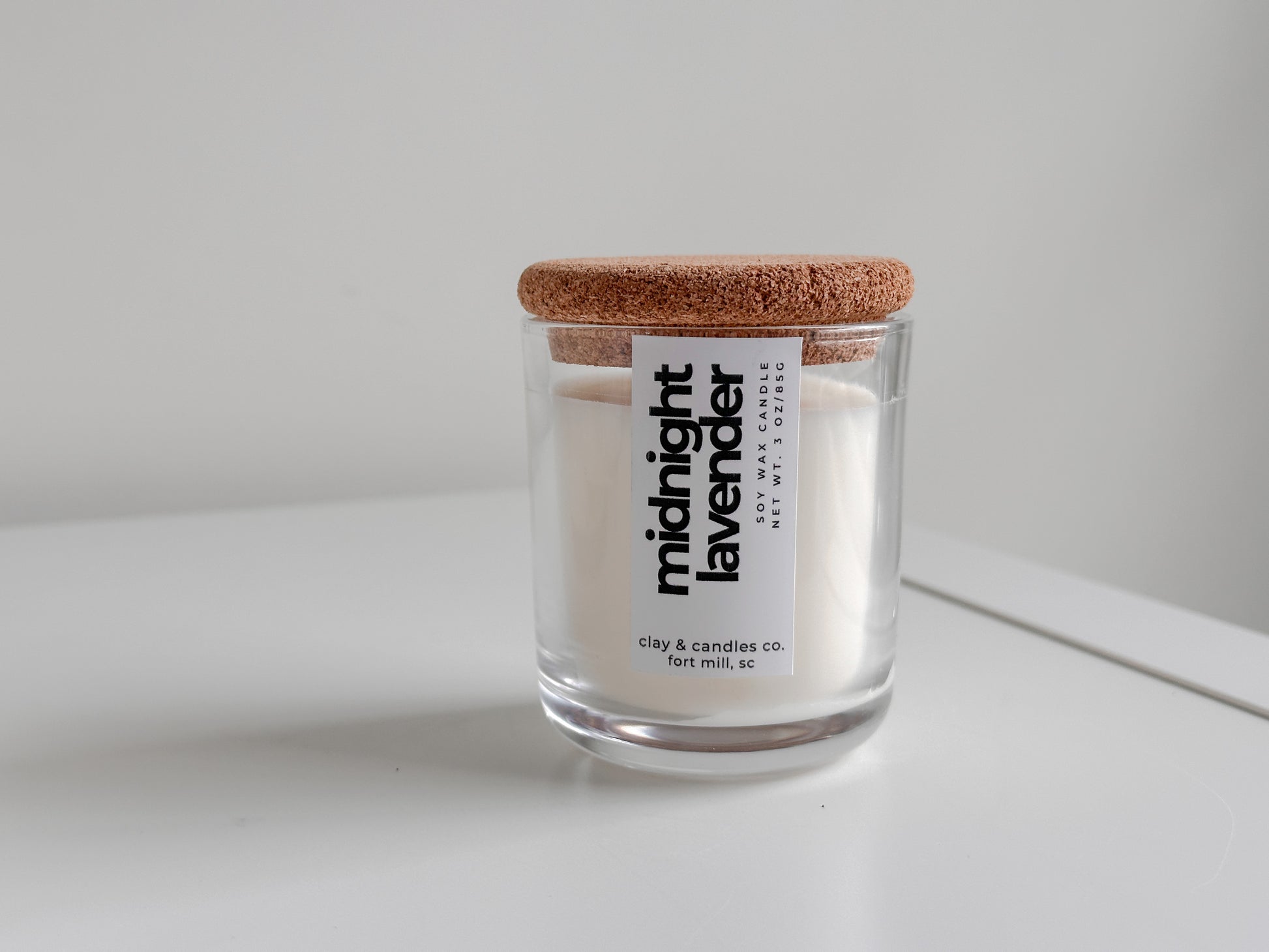 Midnight Lavender Soy Candle