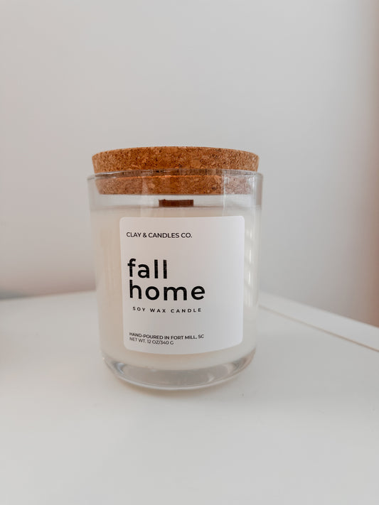 Fall Home Soy Candle