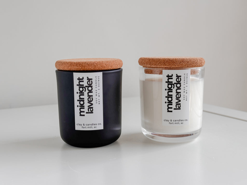 Midnight Lavender Soy Candle