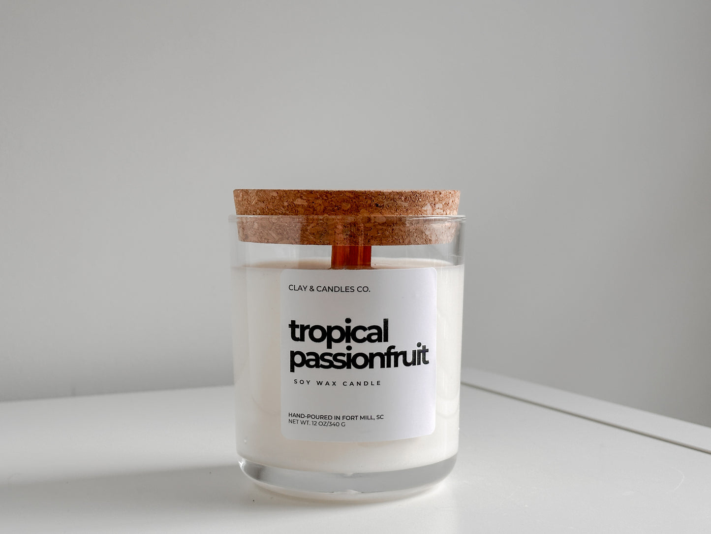 Tropical Passionfruit Soy Candle