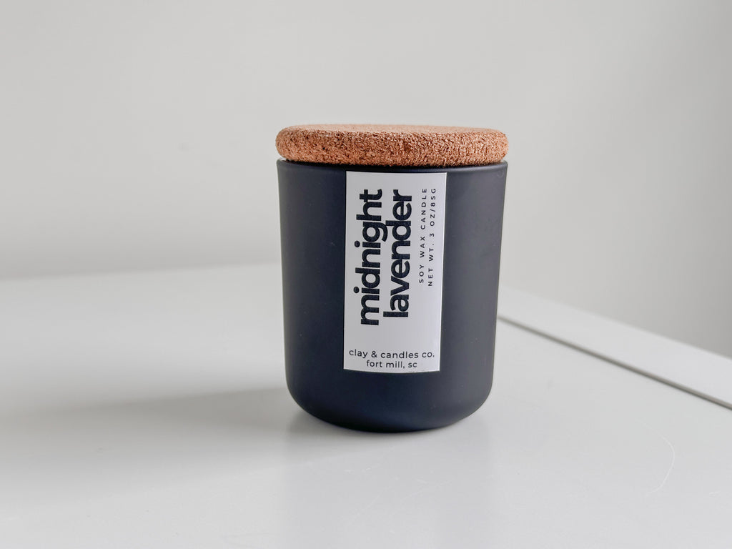 Midnight Lavender Soy Candle