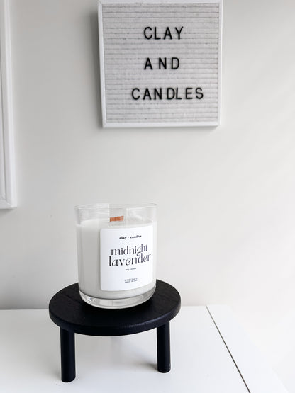 Midnight Lavender | Scented Soy Candle