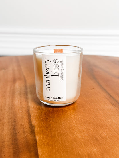 Cranberry Bliss | Scented Soy Candle