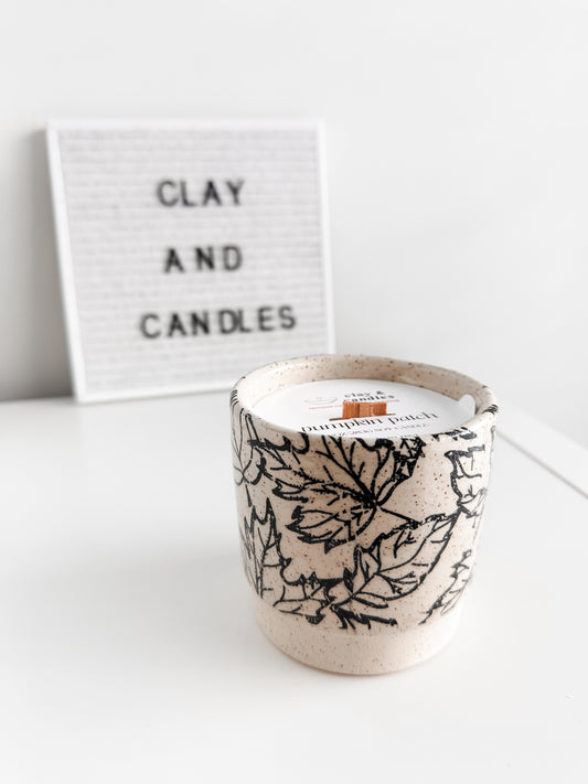 10oz Pumpkin Patch Soy Candle | ONE of a KIND