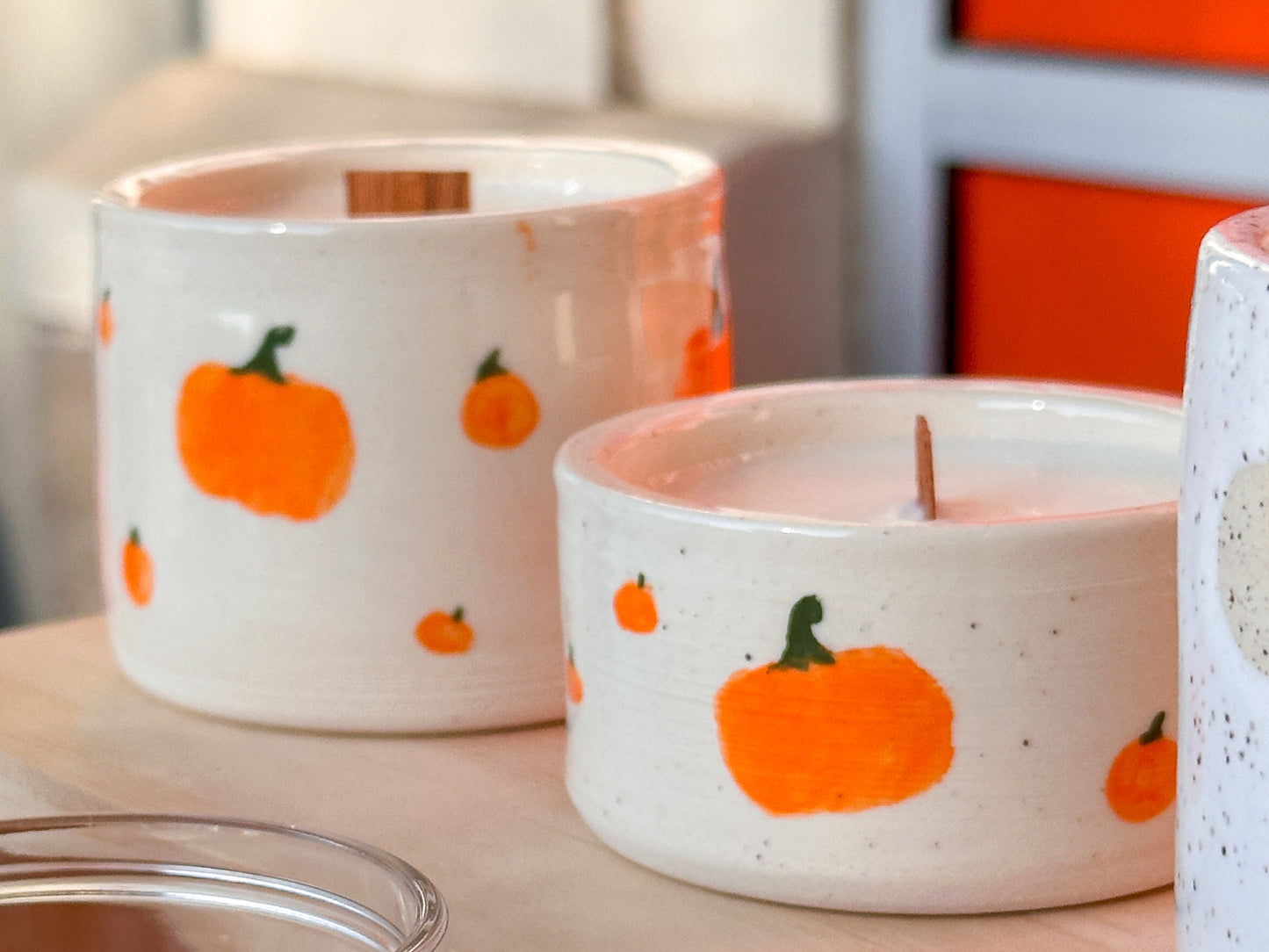 Small Ceramic Candle (2.5oz - 4oz)